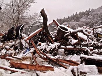  3/15 New South Wales Search and Rescue Task Force extracting bodies of children from daycare center, Minami Sanriku 