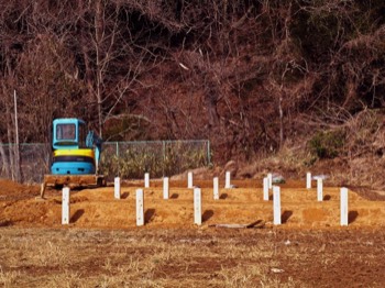  3/26 temporary communal burial, Kesennuma City 