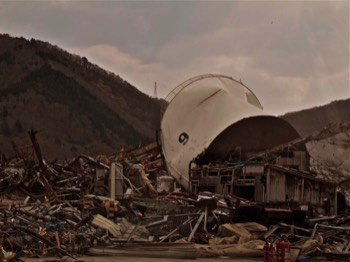  4/15 debris, Port of Onagawa, Onagawa City 